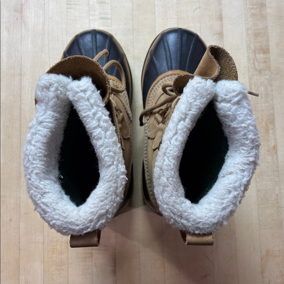 Sorel Caribou Women’s Winter Waterproof Snow Boot Buff Size 9 - Picture 6 of 11